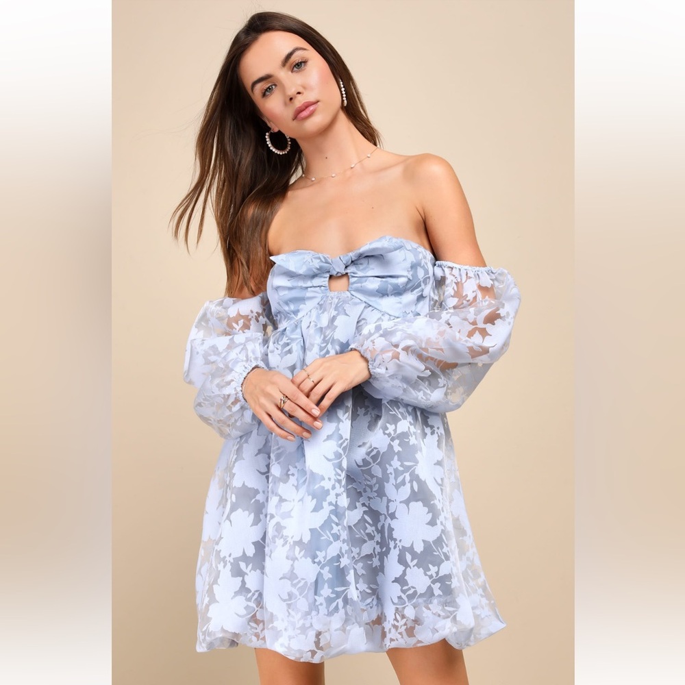 Blue dress lulus